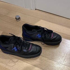 New Balance 550 Black Sneakers with Blue and Pink size 7 women 5.5 youth